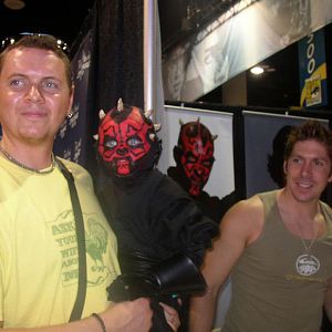 With Ray Park