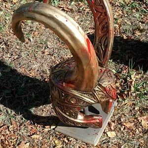 Another angle of my Loki Helmet