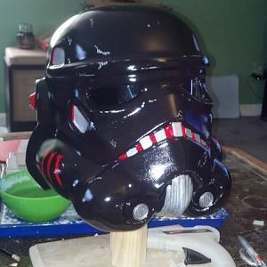 Front of my stormtrooper helmet