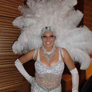 Season 10 Lois as showgirl in "Fortune"