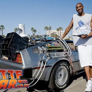 Kobe Bryant Back to the Future Delorean Time Machine Hire