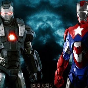 Iron Man 3 War Machine Iron Patriot Detriot Steel