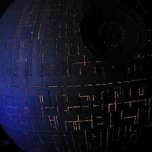 Death Star lights enhanced