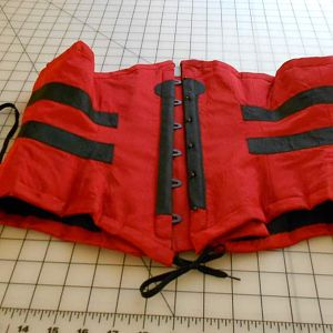 Red Lantern corset