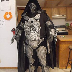 Costume of sith lord.