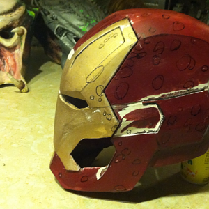 Mark 42 Helmet WIP 2/10/2013