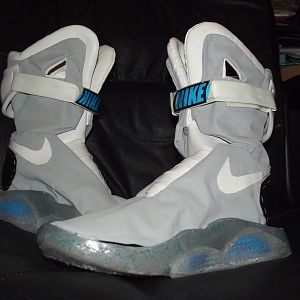 Build 2 of the NIKE MAG [mesh MAG project].