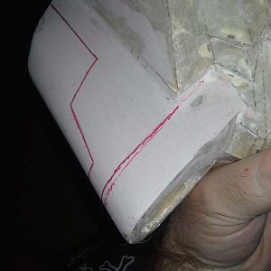 rebreather line detail on bondo