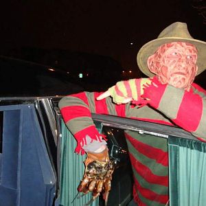 Freddy hearse ride