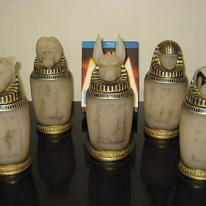 The Mummy - 5 Canopic Jars by H2Creative - Lonnie