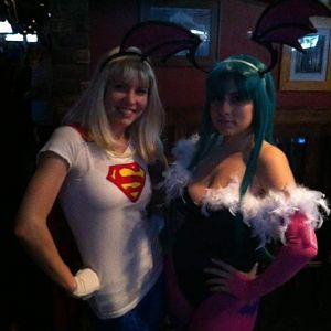 Morrigan & Super Girl