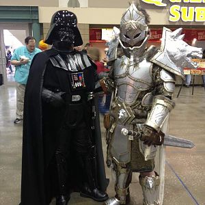 Me with Lord Vader