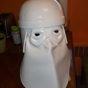 Snowtrooper helmet.