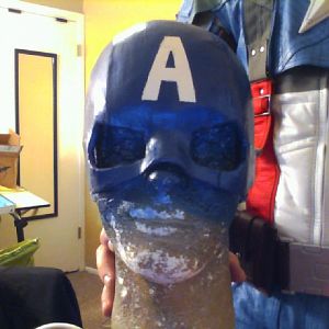 helm I made out of foam sheets