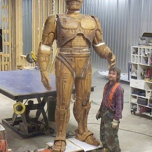 Robocop Statue