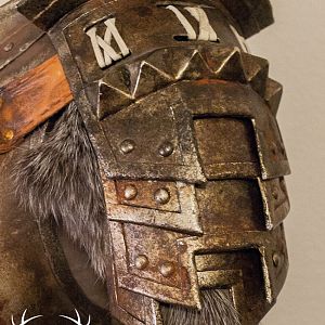 Banded Iron Armor - left pauldron