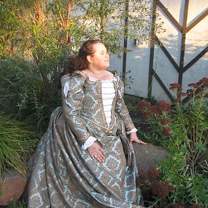 Venetian courtsean gown