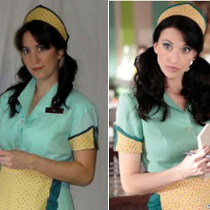 'Val' the waitress - Comparrison shot - costume is from the SG1 episode 'Momento Mori' (Season 10)