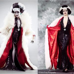 Cruella de Vil - Disney Villains Designer doll version