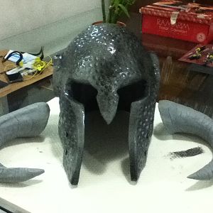 Dovahkiin Ancient Helmet 002