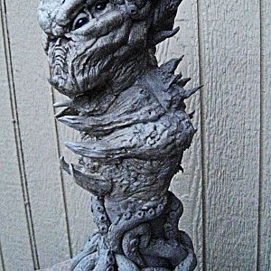 Cthulhu bust project with base 2