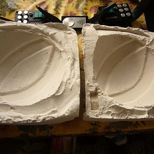 Shoulder armour molds.