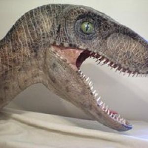 Jurassic Park style raptor by DinosaurJosh