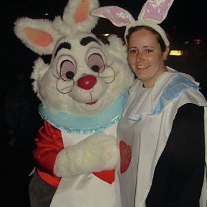 Quick costume of the White Rabbit