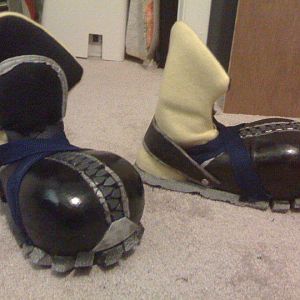 Sora from Kingdom Heart shoes.  Followed a great tutorial to build these.