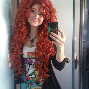 Merida wig progress