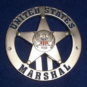 US Marshal Badge

Full sized metal Badge
Movies: The Fugitive