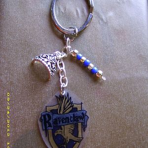 ravenclaw keychain