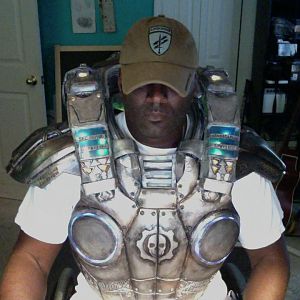 I made to armor so that it could be used with my wheelchair