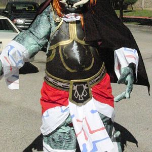Ganon out side Halloween