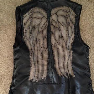 daryl dixon vest back