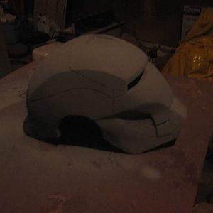 ...after fiberglass, bondo, a rough 80 grit sanding and a light coat of primer (sorry for the quality...pics taken at night)