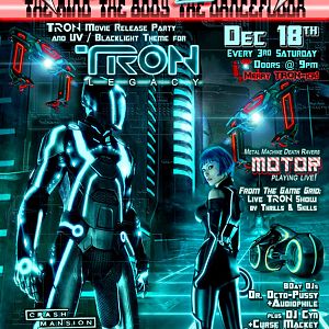 STIMULATE 12 18 2010 TRON Party in NYC!!!!