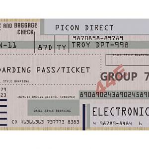 BSG-2005 Luxury liner Ticket