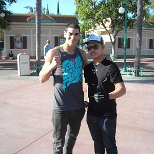 Me and Anis Cheurfa a.k.a Rinzler/Tron  @ DCA