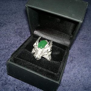 Official Disney Promo Dragon Ring From The Sorcerer's Apprentice