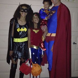 Halloween 2011 Smith Justice League