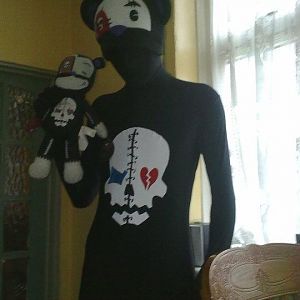 The first ever costume I made... based off of Deady the Evil Teddy Bear (Aurelio Voltaire)