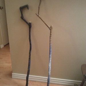 Jack Frost staff version 1 and 2