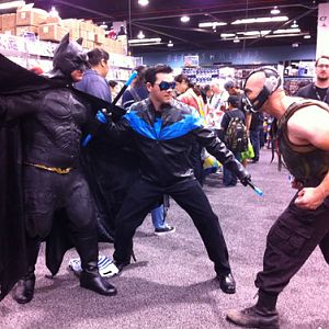 Batman & Nightwing vs Bane