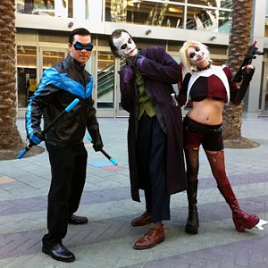 with TDK Joker & Harley