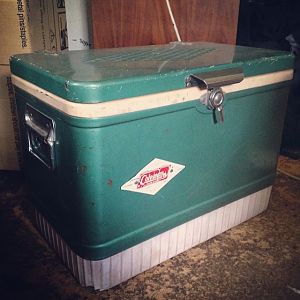 I now have Rufus' green cooler!