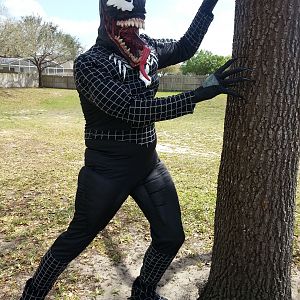 Venom Costume Side View