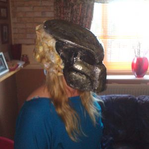 Wife's mask complete.