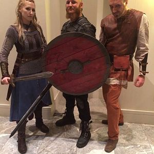 We just happened to run into Ragnar...