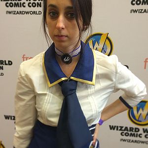 bioshock elizabeth cosplay closeup